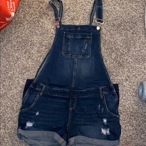 Maternity shortalls